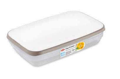 FOOD BOX "CIAO FRESCO" 0.6LT WH/D.GREY