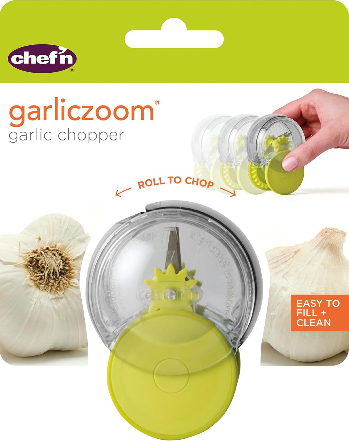 KitchenCraft Chef'n GarlicZoom Garlic Chopper