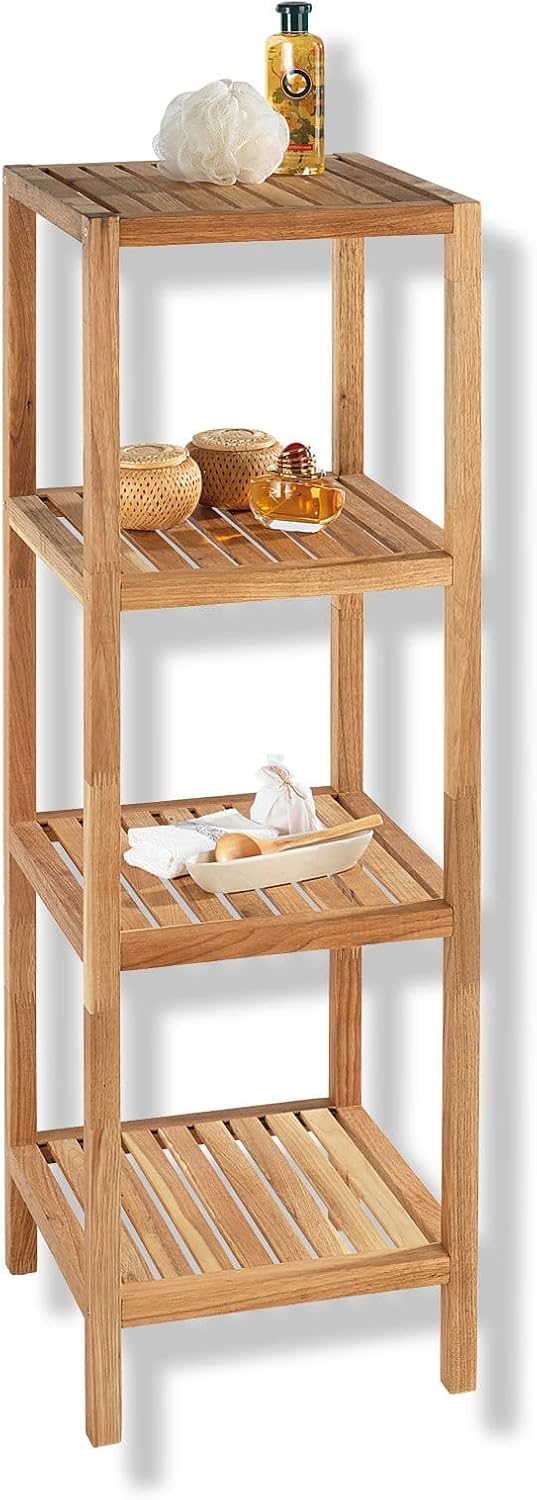 4 TIER SHELVING UNIT "NORWAY"