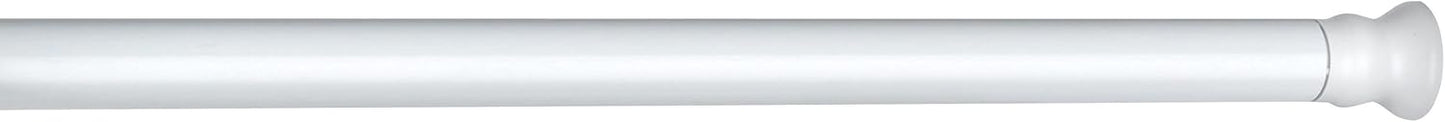TELESCOPIC SLIDE BAR 20MM WHITE 70-115