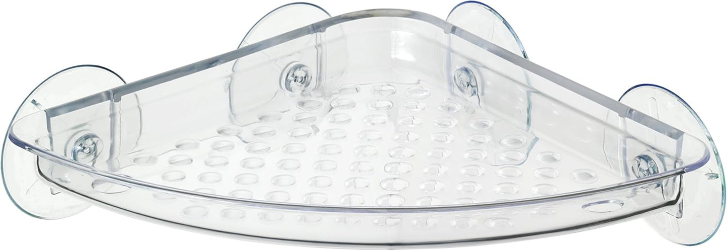 CORNER SHELF CIRCLES TRANSPARENT