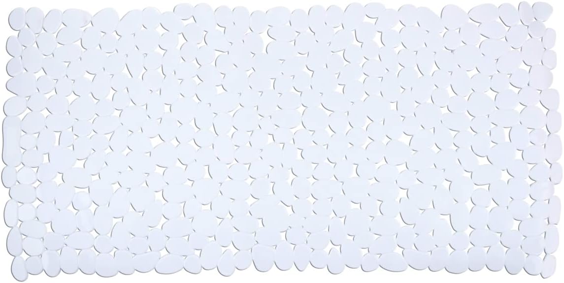 BATH MAT 71*36CM"PARADISE" WHITE