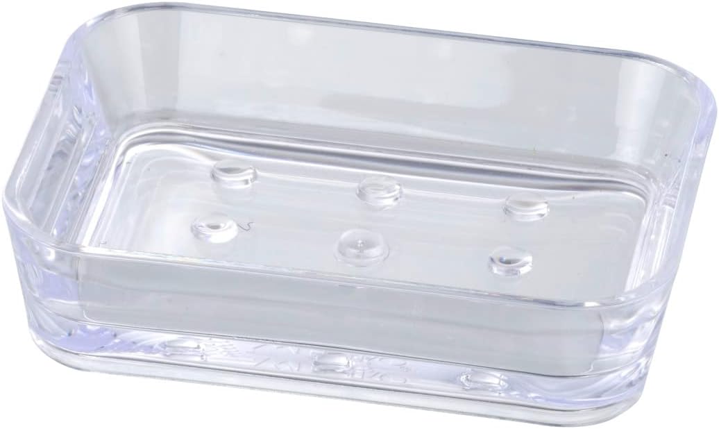 SOAP DISH "CANDY" TRANSPARENT