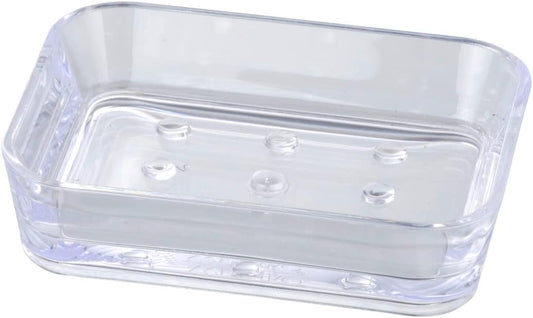 SOAP DISH "CANDY" TRANSPARENT
