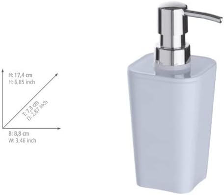 SOAP DISPENSER CANDY WHITE