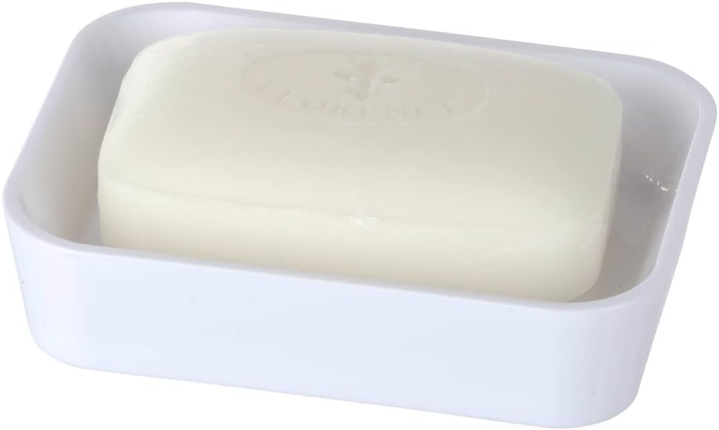 SOAP DISH CANDY WHITE