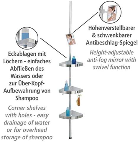 TELESCOPIC CORNER SHELF PREMIUM