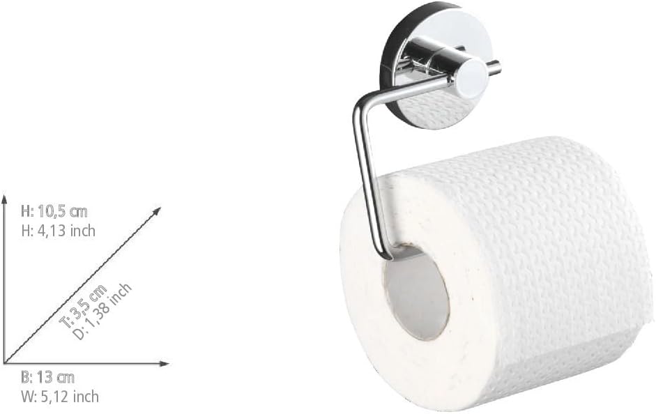 VACUUM-LOC TOILET PAPER HOLDER "MILAZZO"