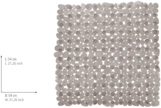 SHOWER MAT "PARADISE" TAUPE