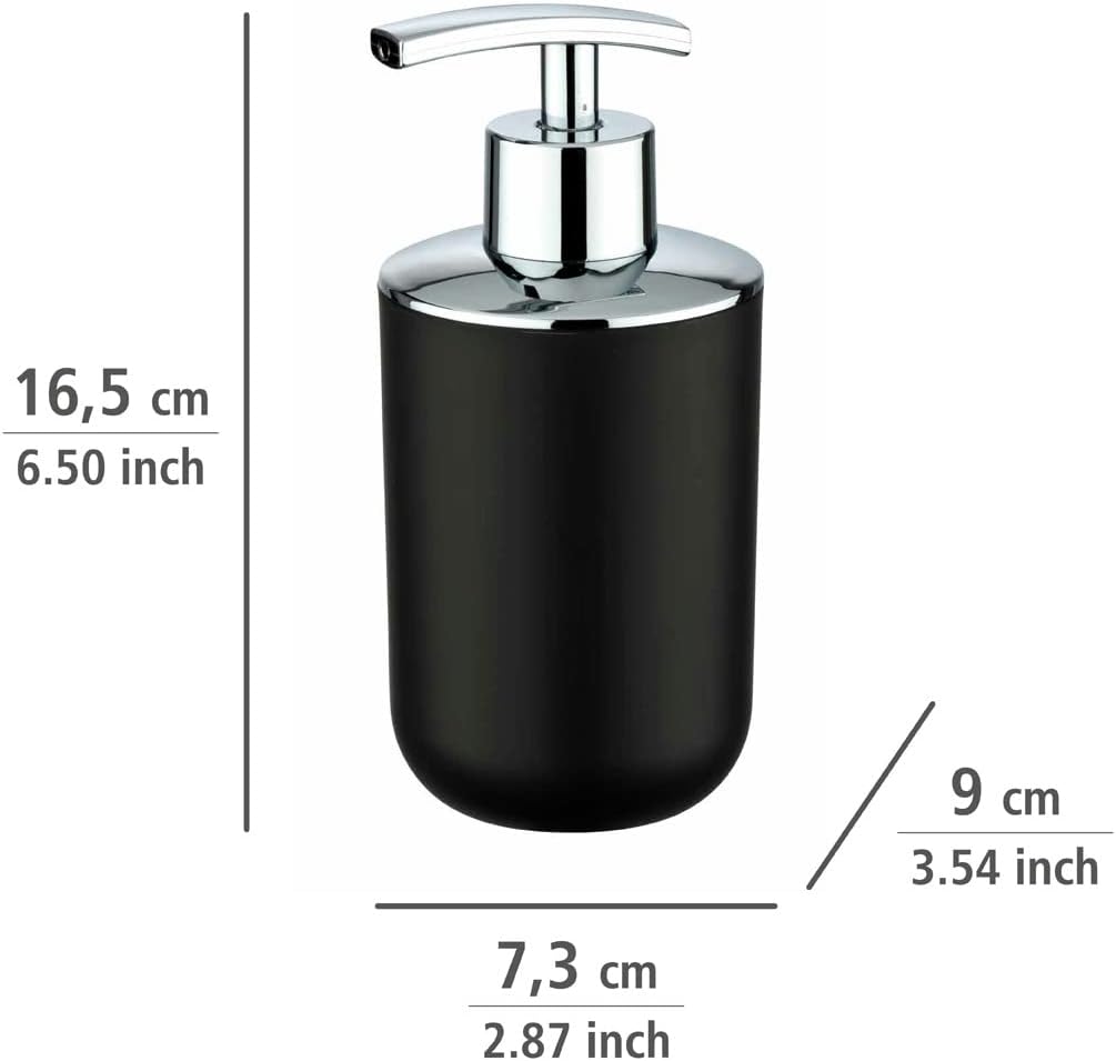 SOAP DISPENSER "BRASIL" BLACK