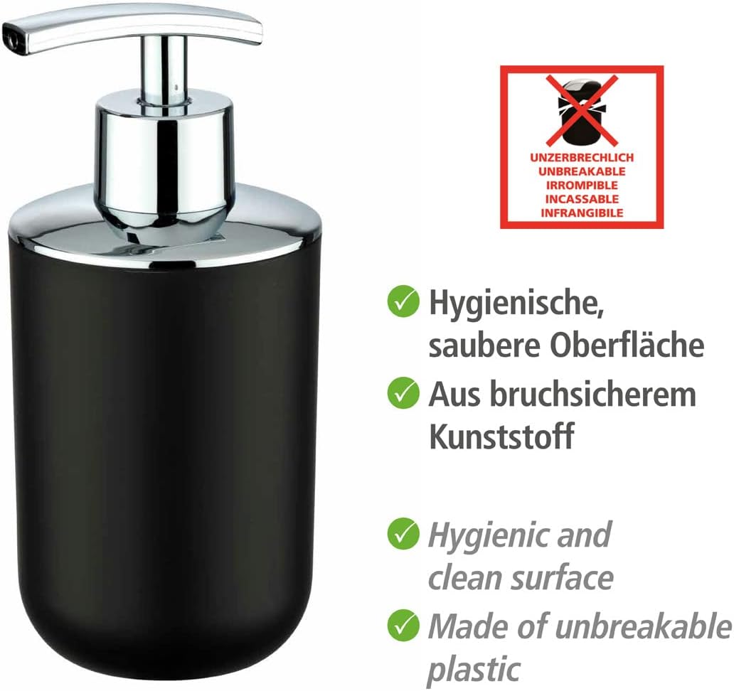 SOAP DISPENSER "BRASIL" BLACK