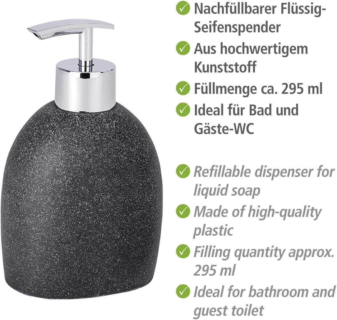 SOAP DISPENSER "PURO" ANTHRACITE