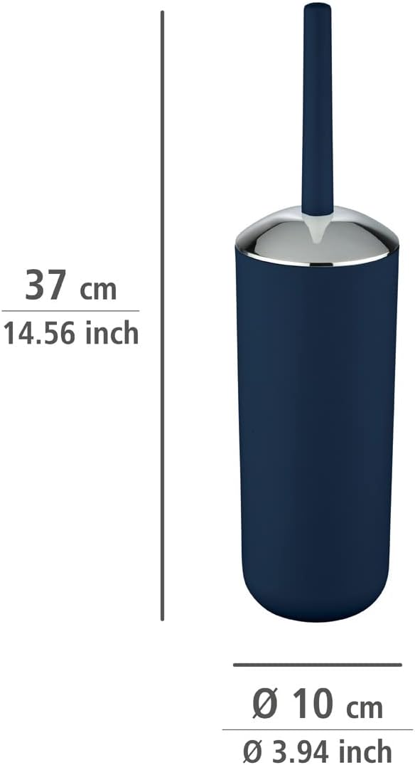 TOILET BRUSH "BRASIL" DARK BLUE