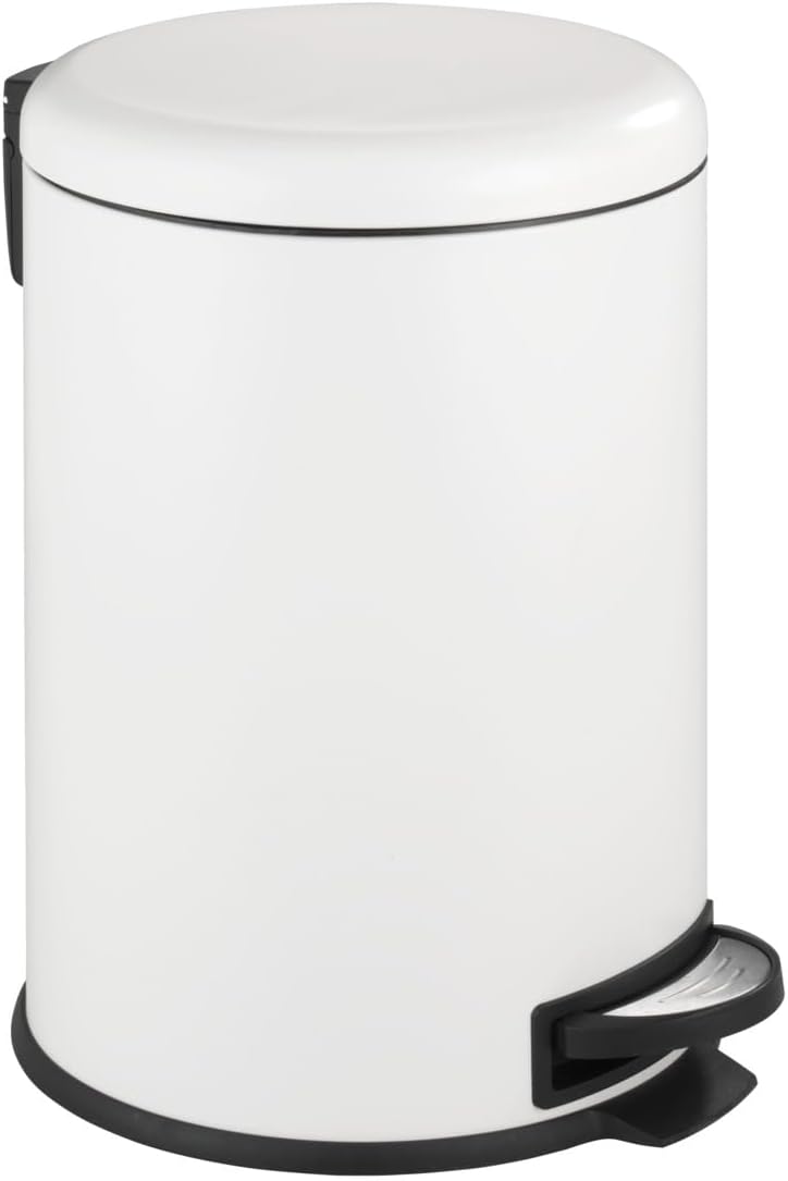 PEDAL BIN "LEMAN" 20LT WHITE