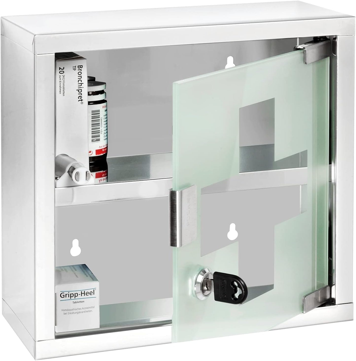 MEDICINE CHEST 25*25 S.S. SHINY