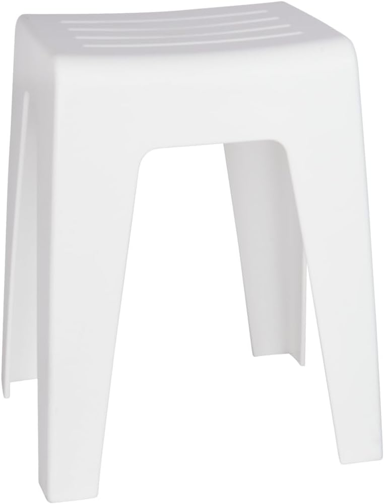 BATHROOM STOOL KUMBA WHITE