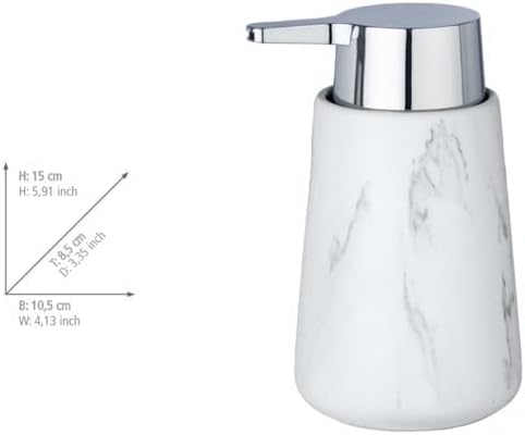 CERAMIC SOAP DISPENSER "ADRADA"