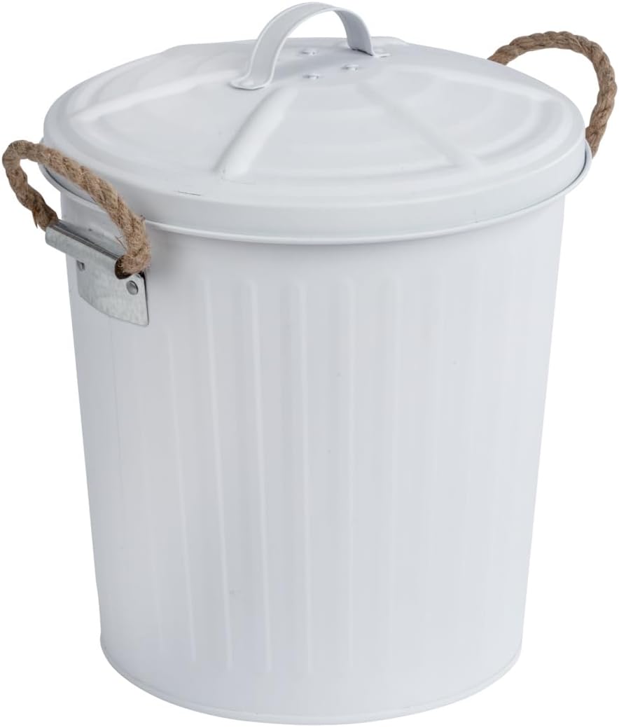 COSMETIC BIN "GARA" WHITE