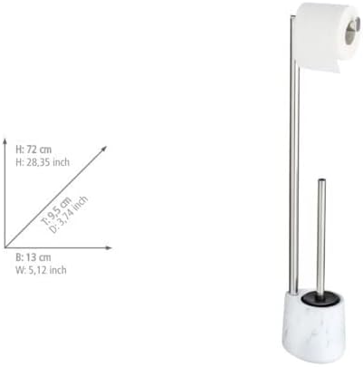 FREESTANDING CERAMIC TOILET BRUSH"ADRADA