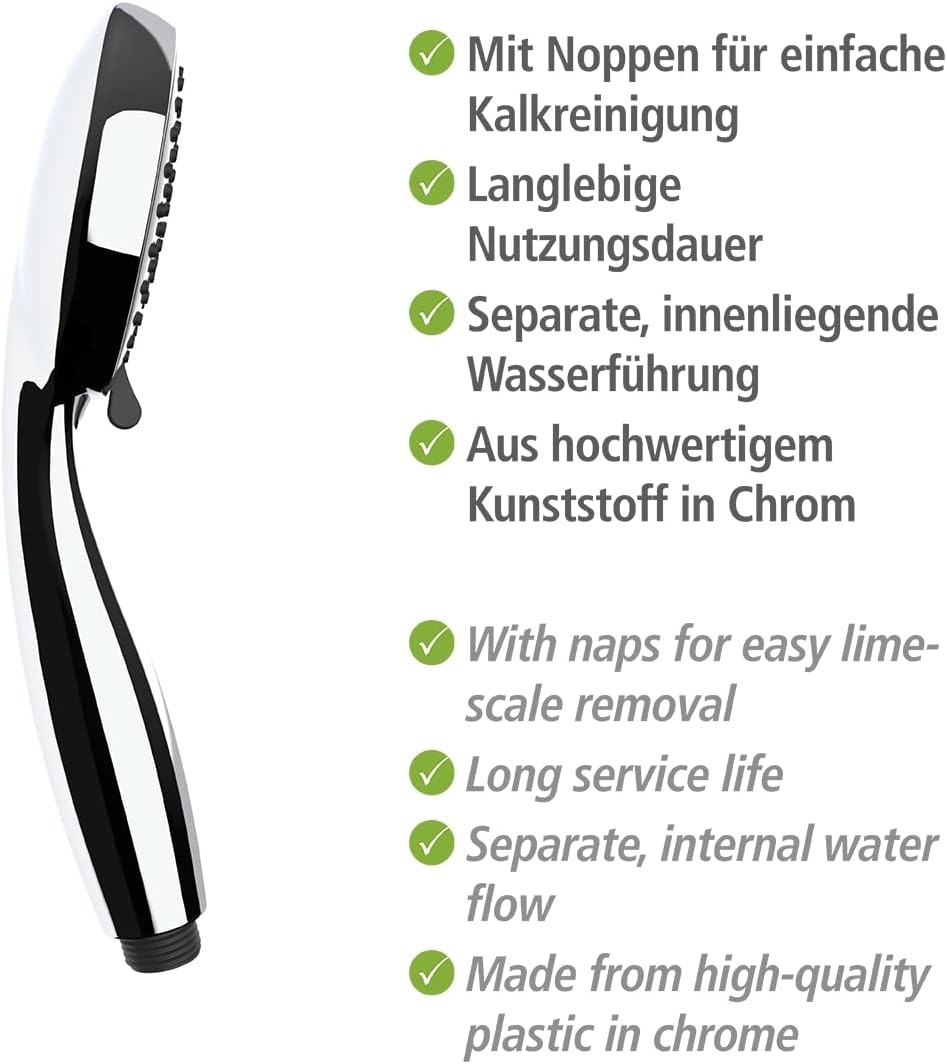 BASIC LINE SHOWER HEAD D.100 CHROME GY