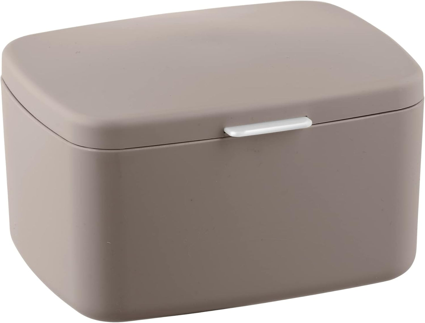 BATHROOM BOX W. LID "BARCELONA" TAUPE
