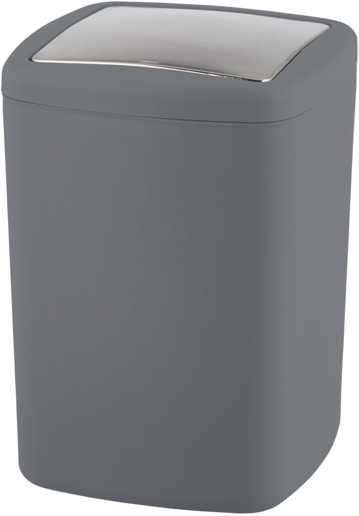 SWING COVER BIN "BARCELONA" L ANTHRACITE