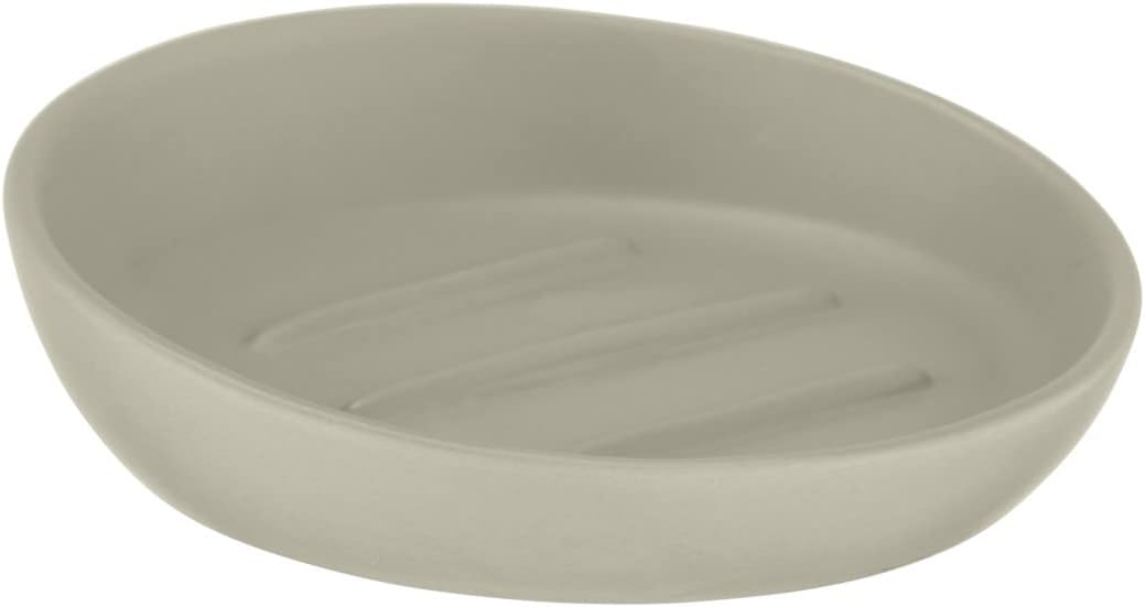 CERAMIC SOAP DISH MOD. "BADI" BEIGE