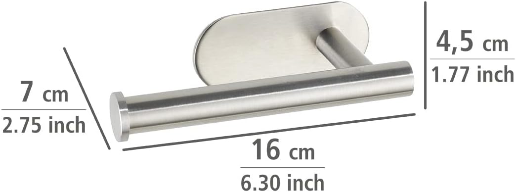 TURBO-LOC TOILET PAPER HOLDER"OREA" MATT