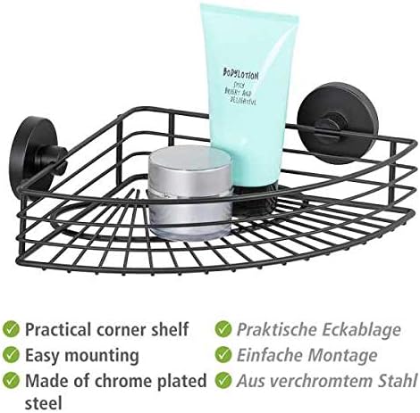 VACCUM-LOC CORNER SHELF BARI BLACK