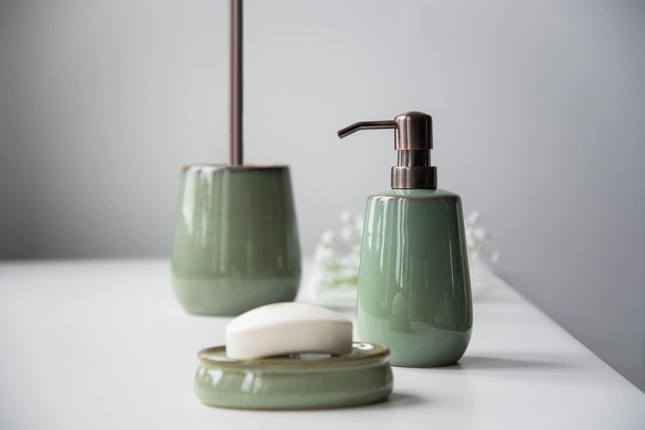 CERAMIC TOILET BRUSH "SIRMIONE"