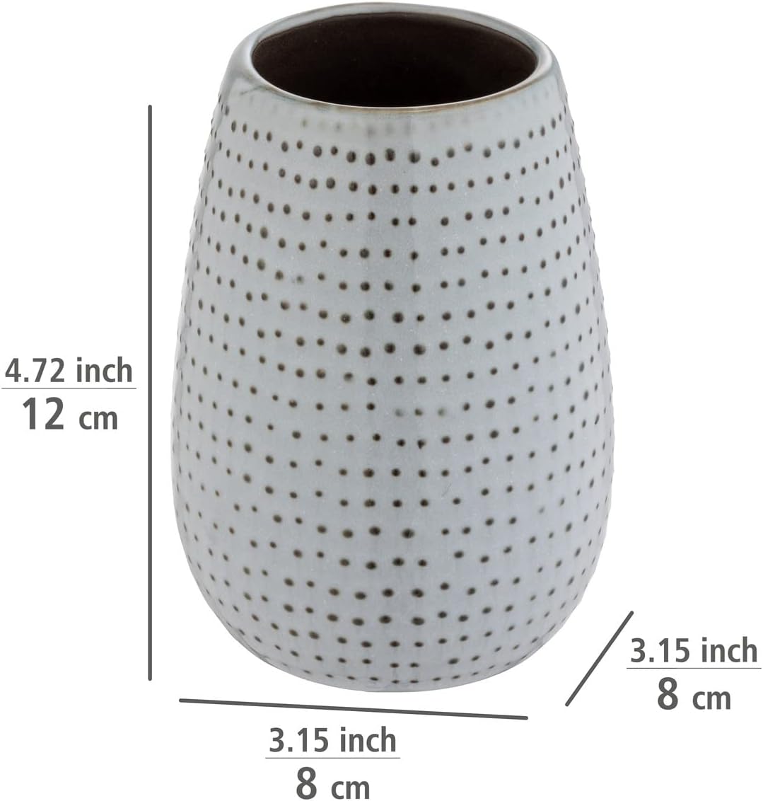 CERAMIC TUMBLER "BELLANTE" LT.BLUE