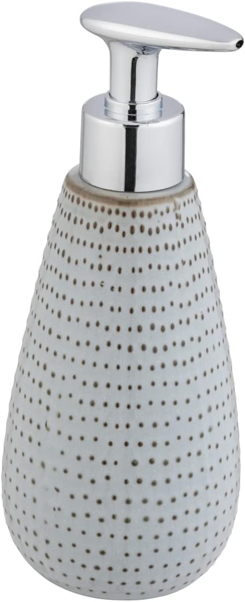 CERAMIC SOAP DISPENSER BELLANTE, L.BLUE