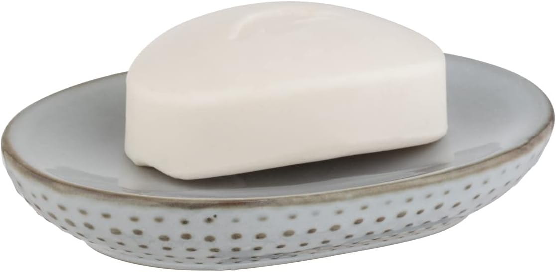 CERAMIC SOAP DISH MOD. BELLANTE, L.BLUE