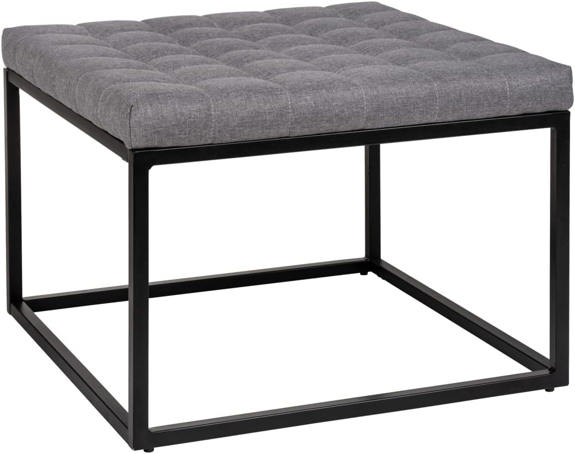 STOOL MOD. AMANDOLA, SQUARE WITH CUSHION