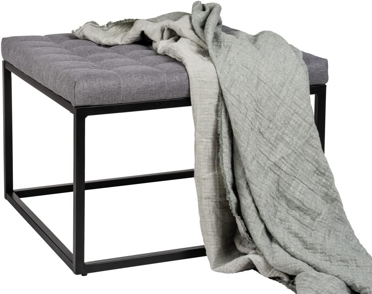 STOOL MOD. AMANDOLA, SQUARE WITH CUSHION