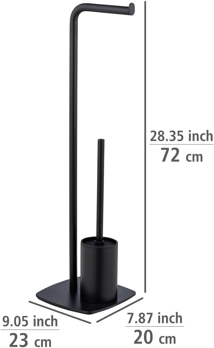 FREESTANDING TOILET BRUSH "IRIA" BLACK