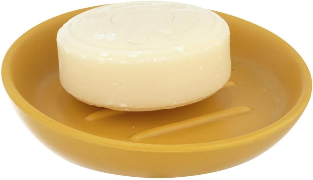 CERAMIC SOAP DISH MOD. "BADI" YELLOW