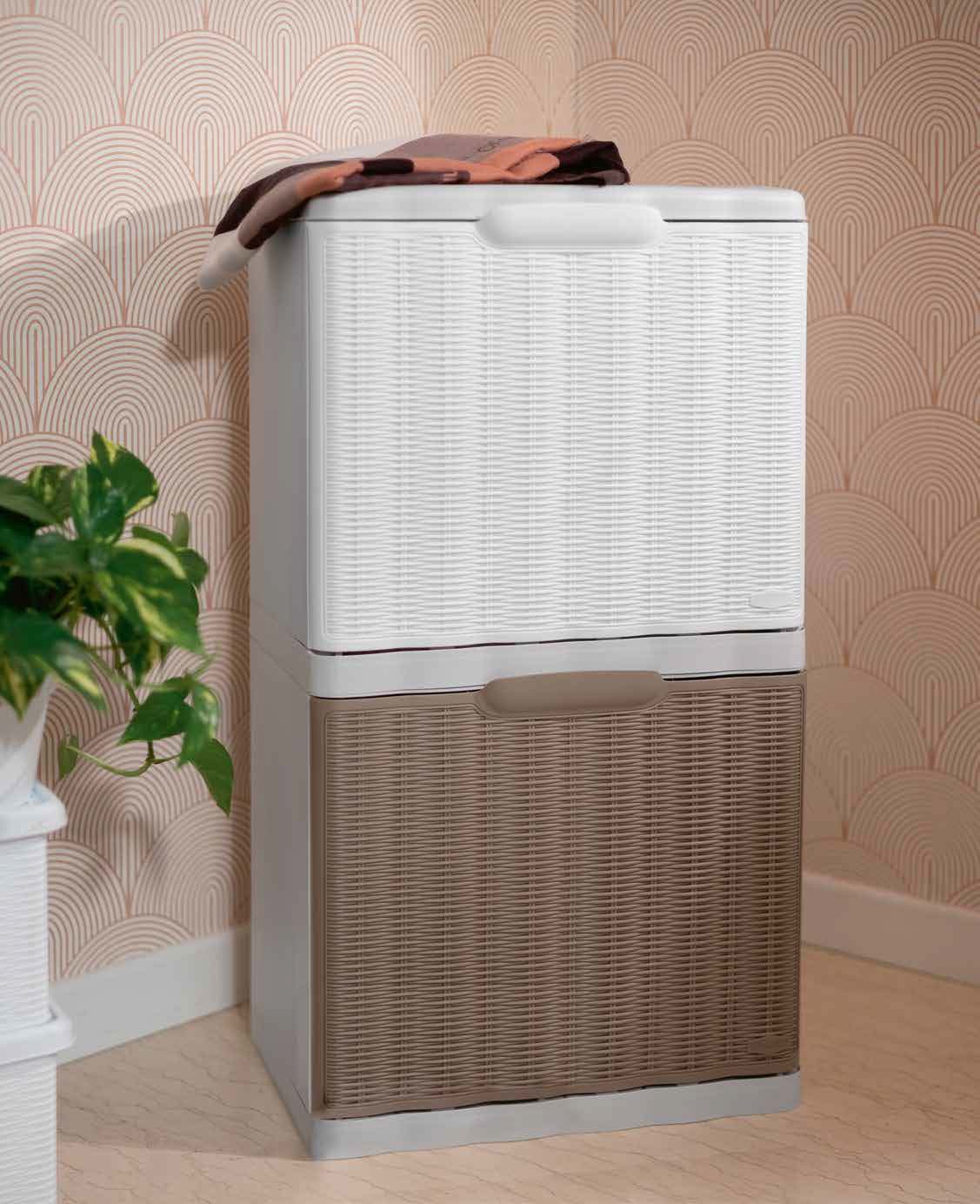 SHOE CABINET 40CM"ELEGANCE" MOKA