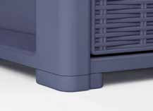 STORAGE UNIT "ELEGANCE" 4 DRAWERS CASHME
