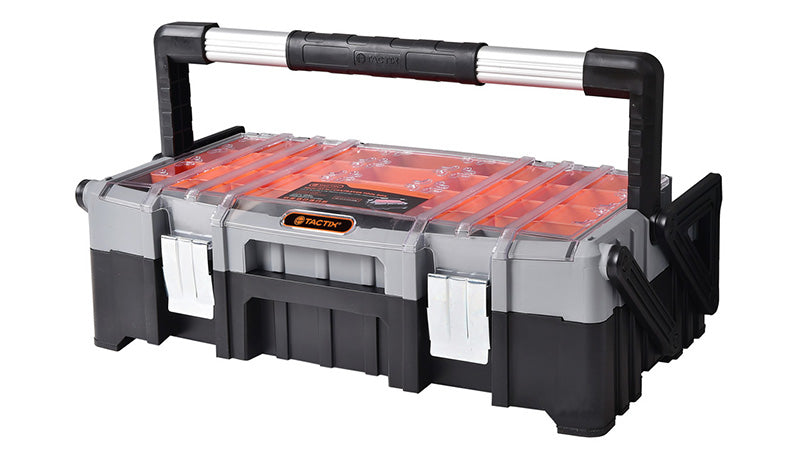 Tactix Plastic Cantilever Tool Box 56cm
