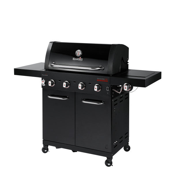 Charbroil Professional Core 4 Burner +Side Burner Gas Grill Black TRU