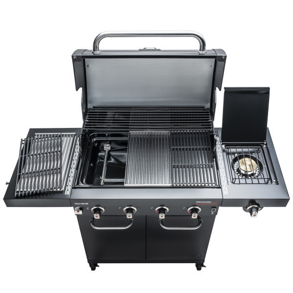 Charbroil Professional Core 4 Burner +Side Burner Gas Grill Black TRU