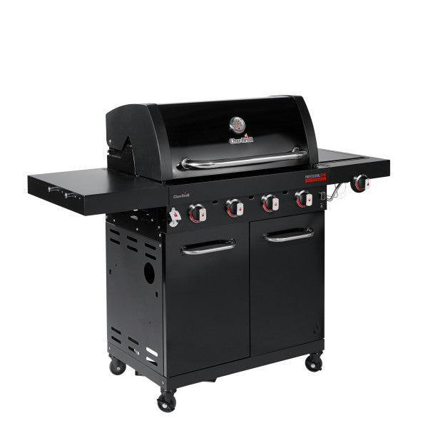 Charbroil Professional Core 4 Burner +Side Burner Gas Grill Black TRU