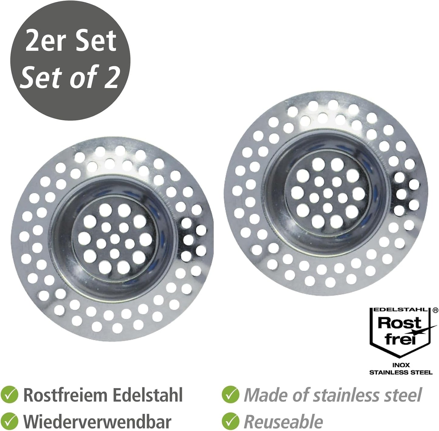 SET*2 DRAIN SIEVE S.S.
