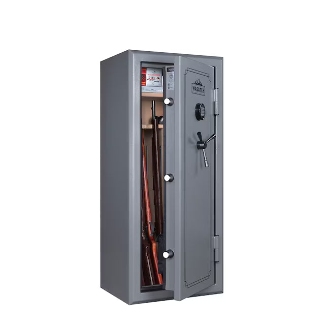 Wasatch 24 -Gun Fireproof Waterproof Electronic/Keypad Lock Gun safe