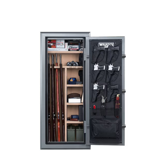 Wasatch 24 -Gun Fireproof Waterproof Electronic/Keypad Lock Gun safe
