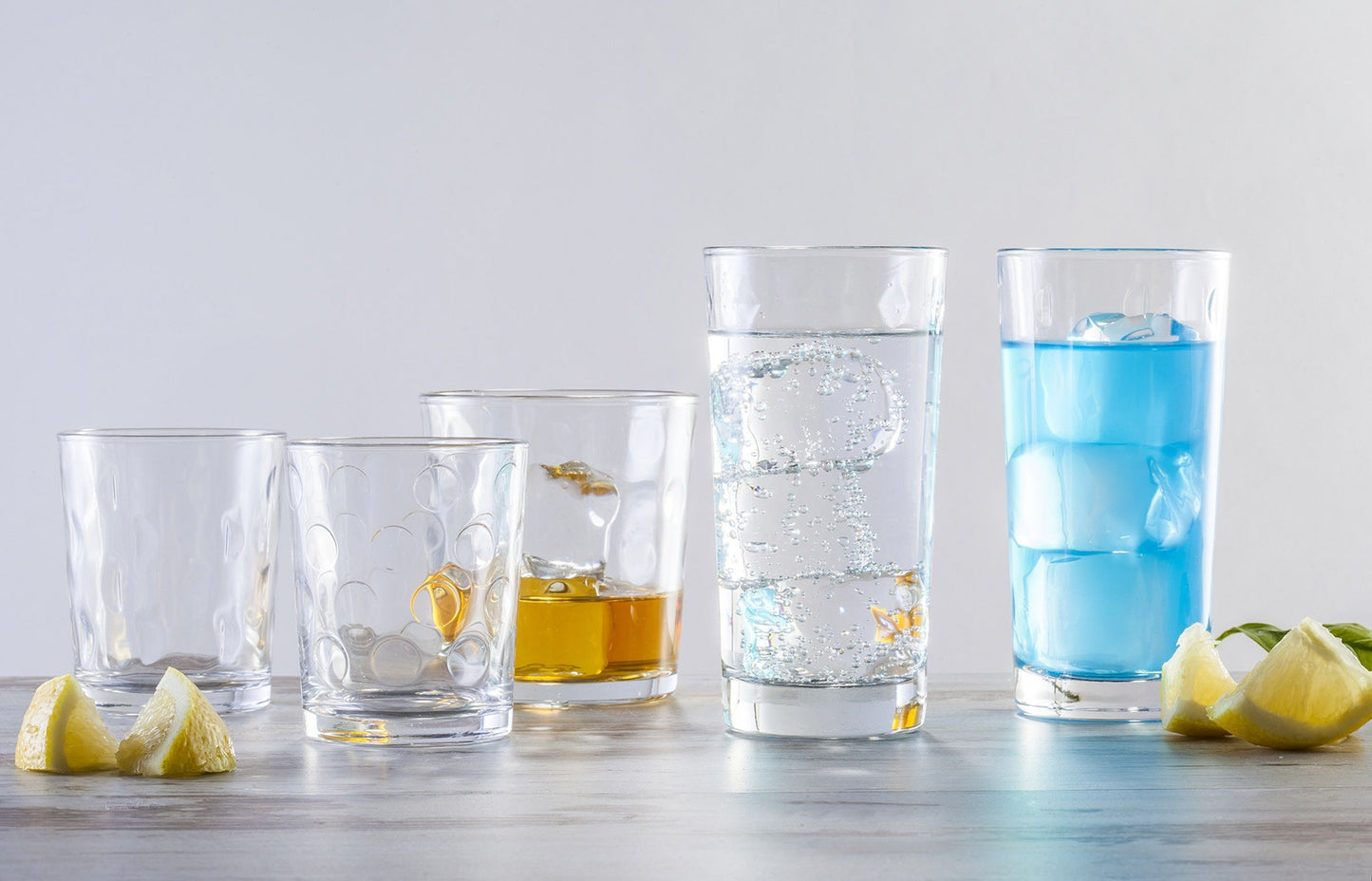 SET*6 VERRES 24.5CL "POP"