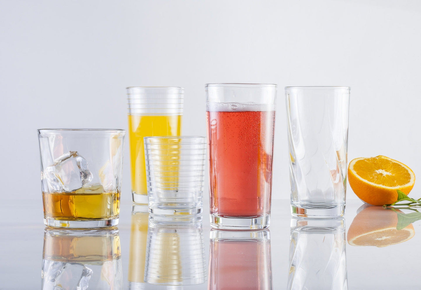 SET*6 VERRES SHORT 29CL "KYKNOS"