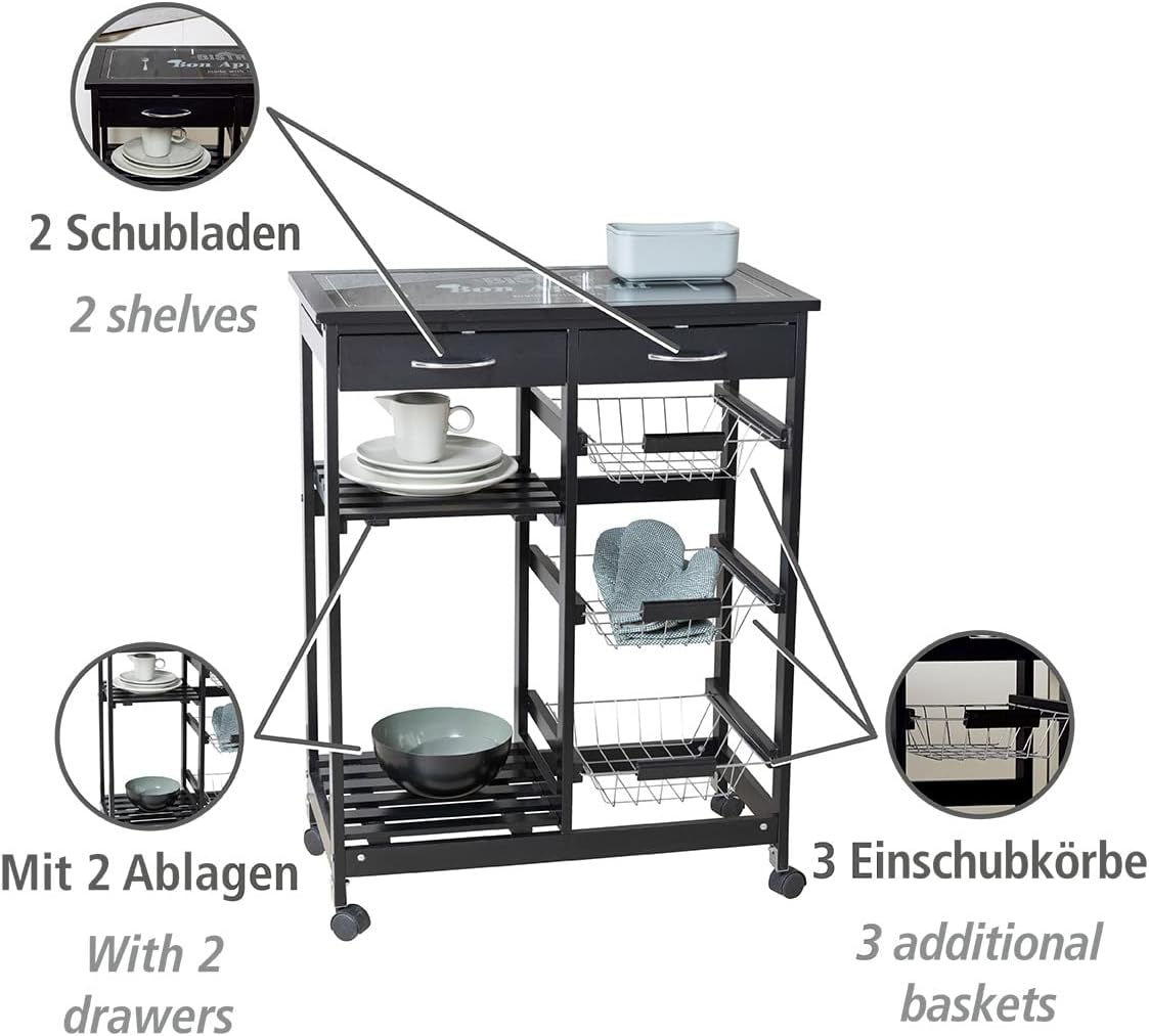 KITCHEN TROLLEY "BON APPETIT"