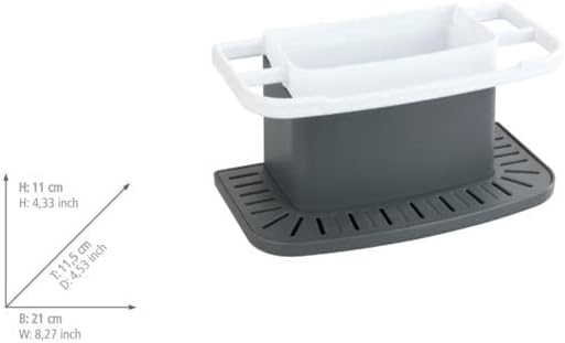 SINK ORGANIZER "COSMO" GREY